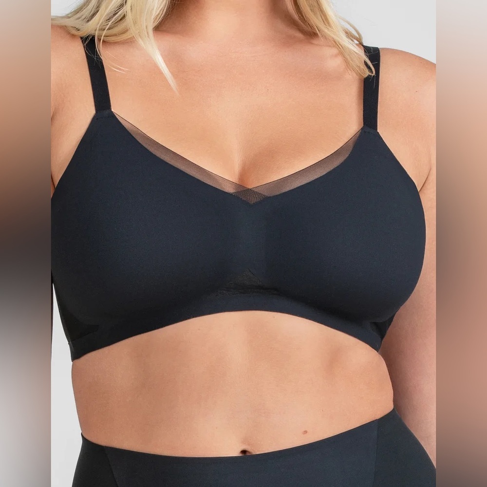 honeylove crossover wireless bra